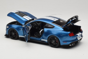 Ford Mustang Shelby GT500 S550 Atlas Blue Metallic IXO 1:18 18RDC244-FO Kov – obrázek 5 z 8