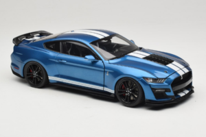 Ford Mustang Shelby GT500 S550 Atlas Blue Metallic IXO 1:18 18RDC244-FO Kov – obrázek 6 z 8