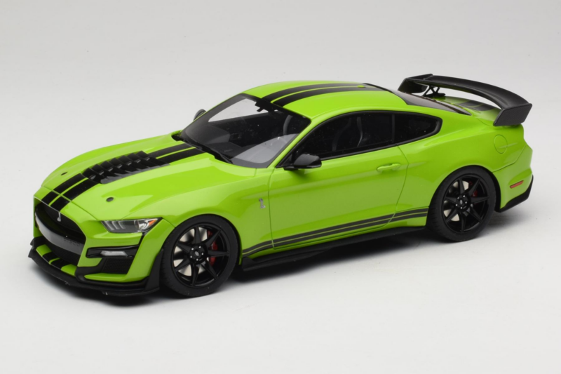 Ford Mustang Shelby GT500 S550 Zelený GT Spirit 1:18 GT803 Pryskyřice