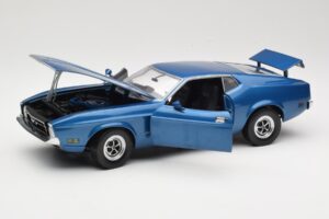 Ford Mustang SportsRoof Modrý Sun Star 1:18 3612 Kov – obrázek 2 z 8