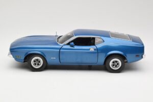 Ford Mustang SportsRoof Modrý Sun Star 1:18 3612 Kov – obrázek 4 z 8
