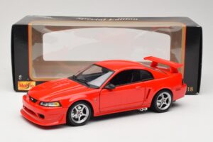 Ford Mustang SVT Cobra R SN95 Červený Maisto 1:18 531872 Kov – obrázek 8 z 8