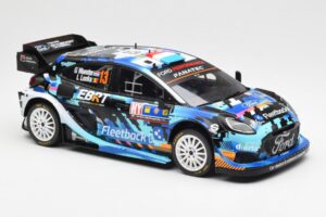 Ford Puma Rally1 #13 G. Munster / L. Louka Rally Central Europe 2023 IXO 1:18 18RMC188 Kov – obrázek 4 z 6