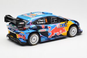 Ford Puma Rally1 #8 O. Tanak / M. Jarveoja 3rd Rally Central Europe 2023 IXO 1:18 18RMC187 Kov – obrázek 2 z 6