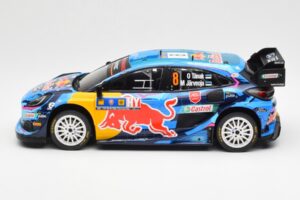 Ford Puma Rally1 #8 O. Tanak / M. Jarveoja 3rd Rally Central Europe 2023 IXO 1:18 18RMC187 Kov – obrázek 3 z 6