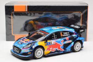 Ford Puma Rally1 #8 O. Tanak / M. Jarveoja 3rd Rally Central Europe 2023 IXO 1:18 18RMC187 Kov – obrázek 6 z 6