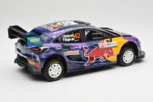 Ford Puma Rally1 #42 C. Breen / P. Nagle M-Sport Ford Rally Italia Sardegna 2022 TopSpeed 1:18 TS0491 Kov – obrázek 2 z 6