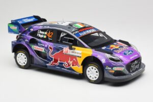Ford Puma Rally1 #42 C. Breen / P. Nagle M-Sport Ford Rally Italia Sardegna 2022 TopSpeed 1:18 TS0491 Kov – obrázek 4 z 6