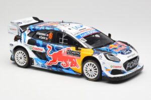 Ford Puma Rally1 WRC #16 A. Fourmaux / A. Coria Rally Monte Carlo 2024 IXO 1:18 18RMC198 Kov – obrázek 4 z 6