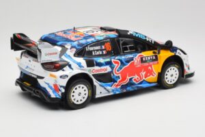 Ford Puma Rally1 WRC M-Sport #16 A. Fourmaux / A. Coria Safari Rally Kenya 2024 IXO 1:18 18RMC207 Kov – obrázek 2 z 6