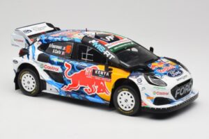 Ford Puma Rally1 WRC M-Sport #16 A. Fourmaux / A. Coria Safari Rally Kenya 2024 IXO 1:18 18RMC207 Kov – obrázek 4 z 6