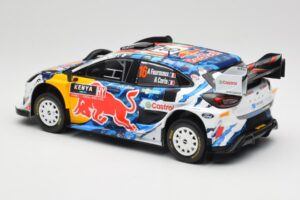 Ford Puma Rally1 WRC M-Sport #16 A. Fourmaux / A. Coria Safari Rally Kenya 2024 IXO 1:18 18RMC207 Kov – obrázek 5 z 6