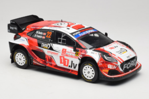 Ford Puma Rally1 WRC #22 M-Sport Ford World Rally Team M. Sesks / R. Francis Rally Poland 2024 IXO 1:18 18RMC215 Kov – obrázek 4 z 6