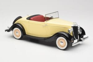 Ford Roadster Dearborn Yellow Solido 1:18 8008 Kov – obrázek 6 z 8
