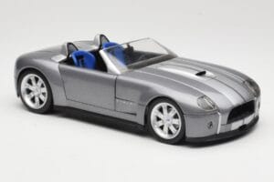 Shelby Cobra Kabriolet Grey Metallic Hot Wheels 1:18 G7220 Kov – obrázek 6 z 8