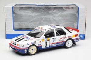 Ford Sierra RS Cosworth 4x4 #3 M. Biasion / T. Siviero Rally Monte Carlo 1992 MCG 1:18 MCG18355R Kov – obrázek 6 z 6