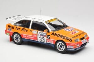 Ford Sierra RS Cosworth #33 R. Brookes RAC Rally 1989 IXO 1:18 18RMC115 Kov – obrázek 4 z 6