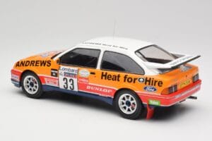Ford Sierra RS Cosworth #33 R. Brookes RAC Rally 1989 IXO 1:18 18RMC115 Kov – obrázek 5 z 6