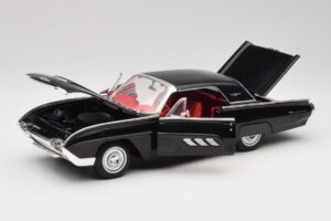 Ford Thunderbird Černý Anson 1:18 30344 Kov – obrázek 2 z 8