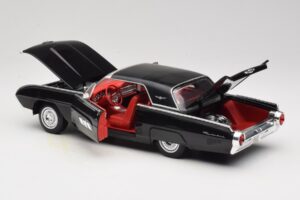 Ford Thunderbird Černý Anson 1:18 30344 Kov – obrázek 5 z 8