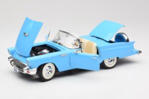Ford Thunderbird Kabriolet Modrý Road Signature 1:18 92358 Kov – obrázek 2 z 8