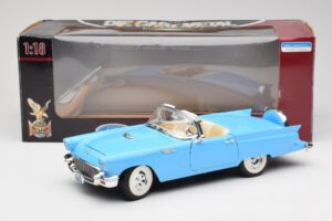 Ford Thunderbird Kabriolet Modrý Road Signature 1:18 92358 Kov – obrázek 8 z 8
