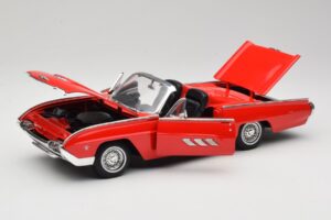 Ford Thunderbird Kabriolet Červený Anson 1:18 30334 Kov – obrázek 2 z 8