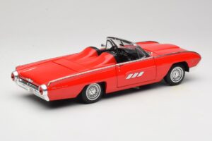 Ford Thunderbird Kabriolet Červený Anson 1:18 30334 Kov – obrázek 3 z 8