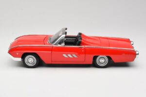 Ford Thunderbird Kabriolet Červený Anson 1:18 30334 Kov – obrázek 4 z 8