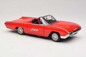 Ford Thunderbird Kabriolet Červený Anson 1:18 30334 Kov – obrázek 6 z 8
