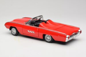 Ford Thunderbird Kabriolet Červený Anson 1:18 30334 Kov – obrázek 7 z 8