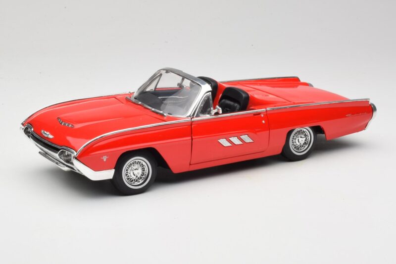 Ford Thunderbird Kabriolet Červený Anson 1:18 30334 Kov