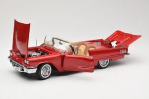 Ford Thunderbird Kabriolet Červený Sun Star 1:18 4311 Kov – obrázek 2 z 8