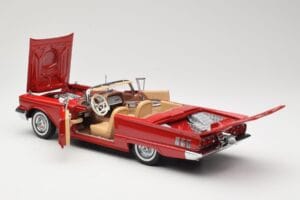 Ford Thunderbird Kabriolet Červený Sun Star 1:18 4311 Kov – obrázek 5 z 8