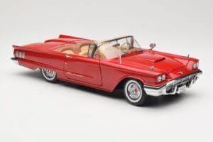 Ford Thunderbird Kabriolet Červený Sun Star 1:18 4311 Kov – obrázek 6 z 8