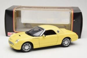 Ford Thunderbird Show Car Žlutý Maisto 1:18 50336 Kov – obrázek 8 z 8
