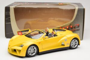 Giugiaro Prima Speedster Žlutý Bburago 1:18 33334013 Kov – obrázek 8 z 8