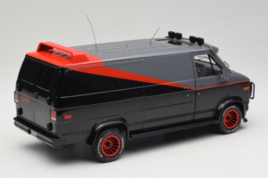 GMC Vandura A-Team Van Hot Wheels 1:18 V7439 Kov – obrázek 3 z 8