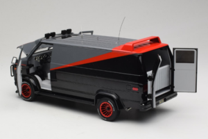 GMC Vandura A-Team Van Hot Wheels 1:18 V7439 Kov – obrázek 5 z 8