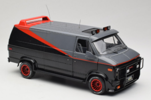 GMC Vandura A-Team Van Hot Wheels 1:18 V7439 Kov – obrázek 6 z 8