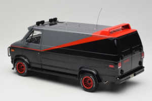 GMC Vandura A-Team Van Hot Wheels 1:18 V7439 Kov – obrázek 7 z 8