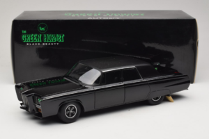 Chrysler Imperial Black Beauty Green Hornet TV Series AUTOart 1:18 71546 Kov – obrázek 8 z 8