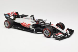 Haas VF-20 #8 R. Grosjean Bahrain GP 2020 Minichamps 1:18 110201508 Kov – obrázek 4 z 6