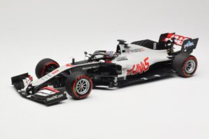 Haas VF-20 #8 R. Grosjean Bahrain GP 2020 Minichamps 1:18 110201508 Kov