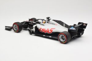 Haas VF-20 #8 R. Grosjean Bahrain GP 2020 Minichamps 1:18 110201508 Kov – obrázek 5 z 6