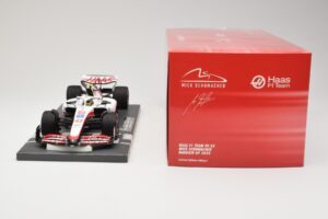 Haas VF-22 #47 M. Schumacher Bahrain GP 2022 Minichamps 1:18 117220147 Kov – obrázek 6 z 6