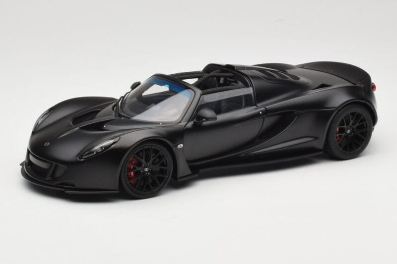 Hennessey Venom GT Carbon Black AUTOart 1:18 75401 Kov
