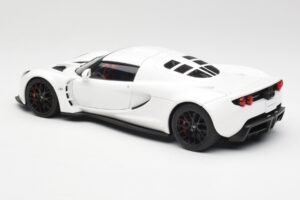 Hennessey Venom GT Bílý AUTOart 1:18 75404 Kov – obrázek 7 z 8