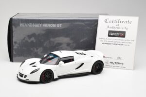 Hennessey Venom GT Bílý AUTOart 1:18 75404 Kov – obrázek 8 z 8