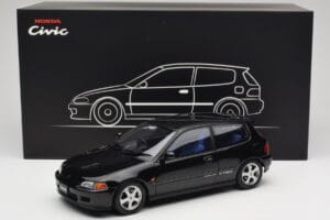 Honda Civic SiR II EG6 VTEC Černý LCD 1:18 LCD18018-BL Kov – obrázek 9 z 9